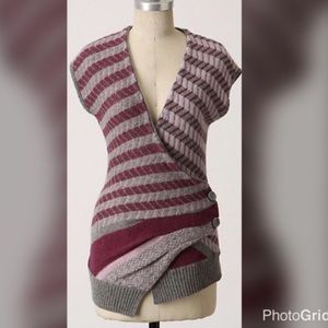 Anthropologie vest; reposhing too small for me